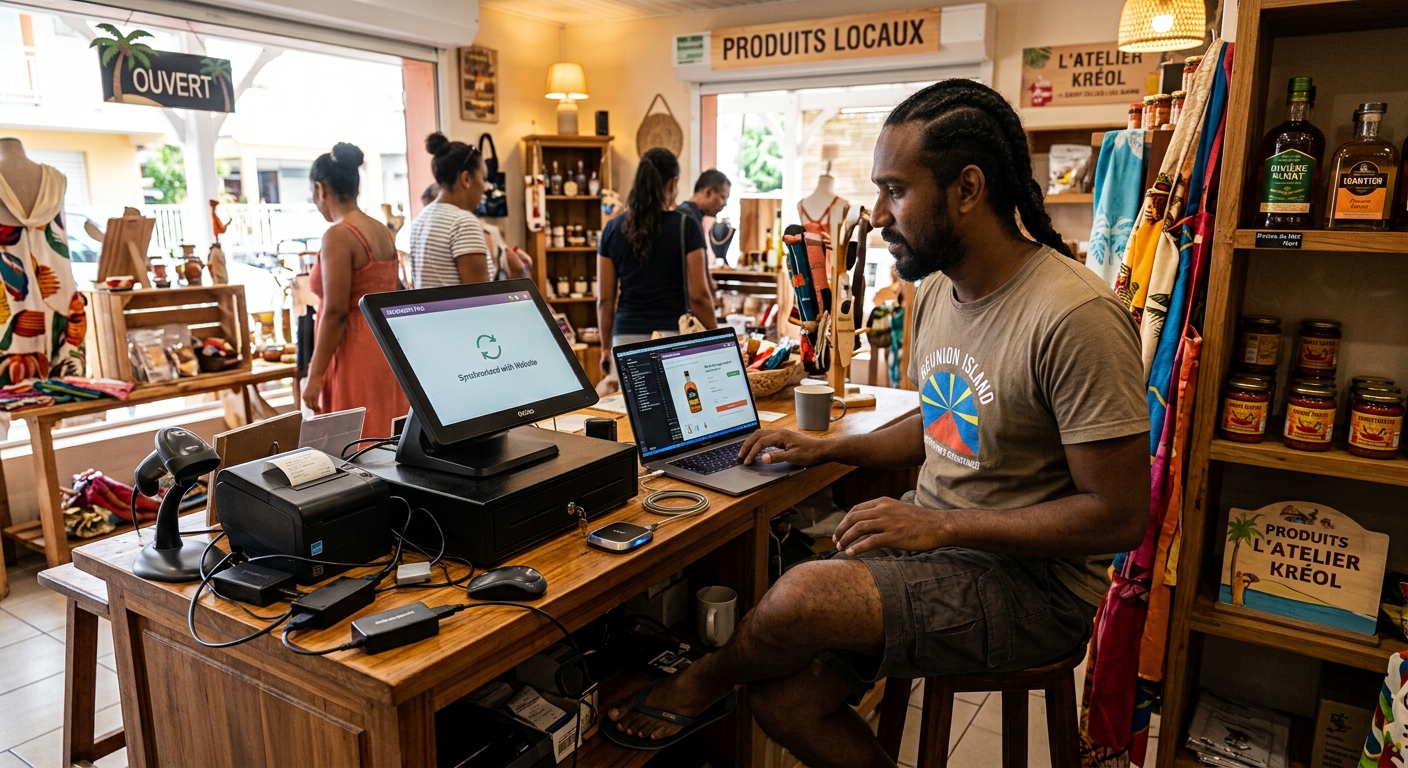 lier son site internet à sa caisse pour automatiser la prise de commande