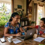 E-commerce La Réunion : Achat en famille